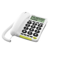 Produktbild för Doro 312cs Analog telefon Namn och uppringnings-ID Vit
