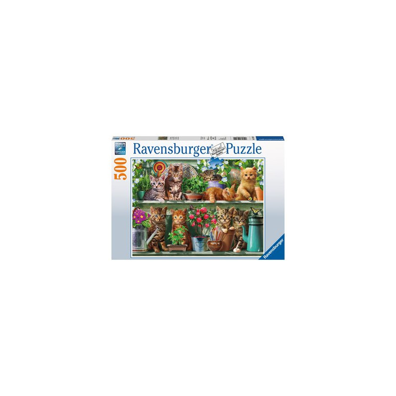 Produktbild för Ravensburger 14824 pussel 500 styck Djur