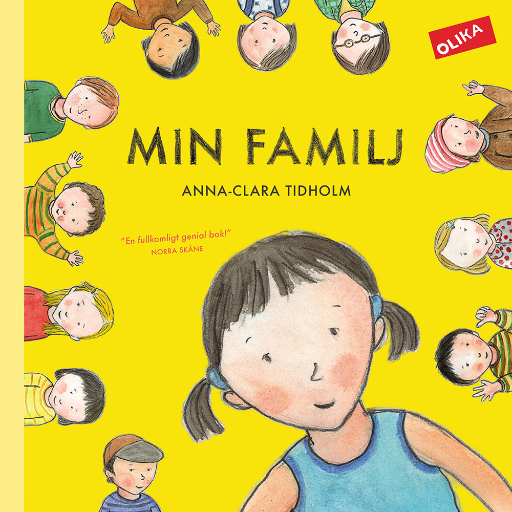 Produktbild för Min familj (inbunden)