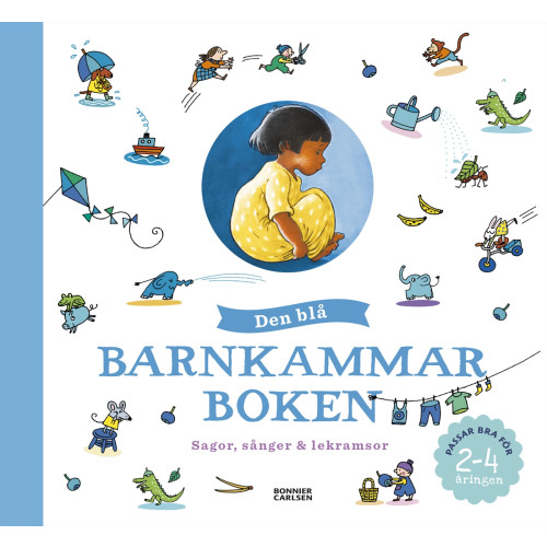 Bonnier Carlsen Den blå barnkammarboken (bok, halvklotband)