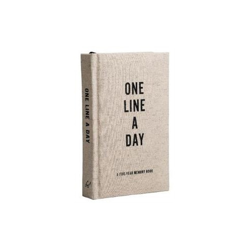 Chronicle Books Canvas One Line a Day : A Five-Year Memory Book (bok, eng)