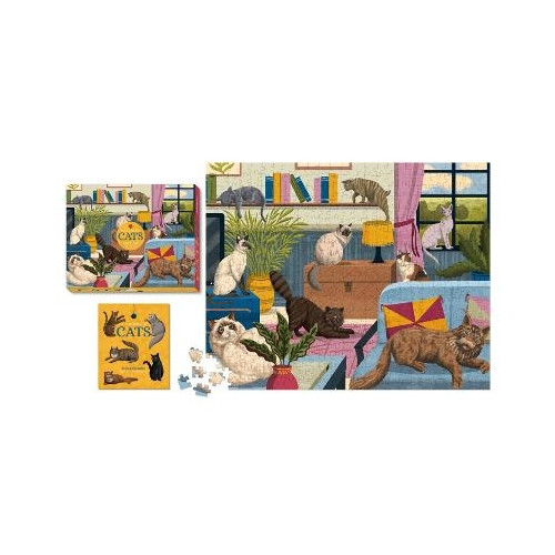 Eliza Berkowitz For the Love of Cats 500-Piece Puzzle (bok, eng)