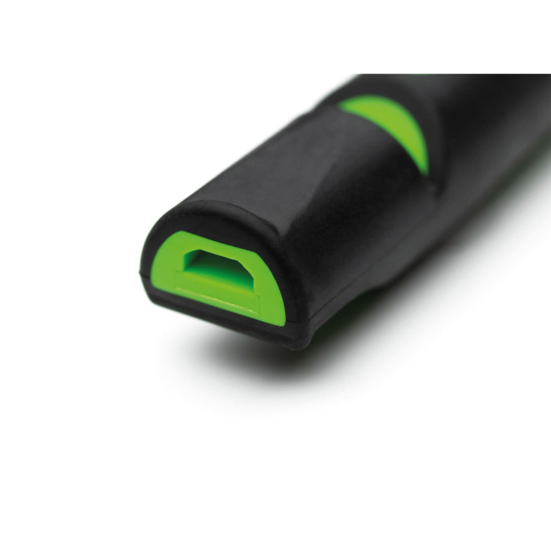 Produktbild för Visselpipa Acme Alpha 210.5  Svart/Neongrön 8 cm