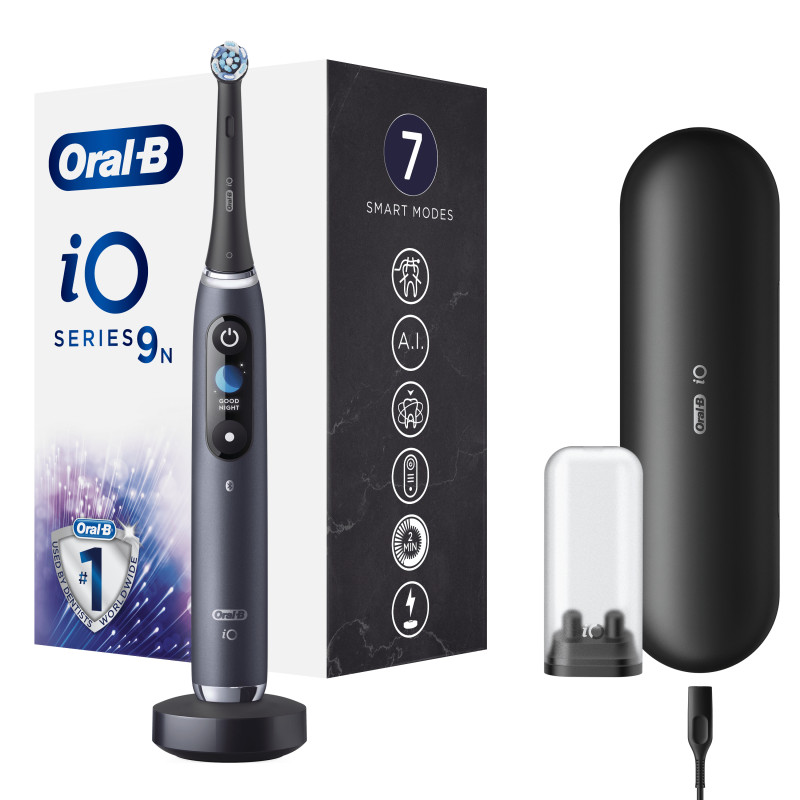 Produktbild för Oral-B iO Series 9n Vuxen Vibrerande tandborste Svart