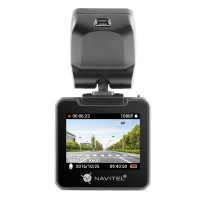 Miniatyr av produktbild för Navitel R600 bilkamera Full HD Batteri, Cigarr tändare Svart