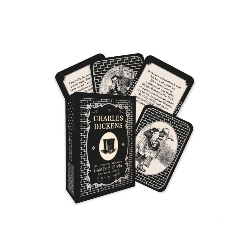 Produktbild för Charles Dickens - A Card and Trivia Game (bok, eng)