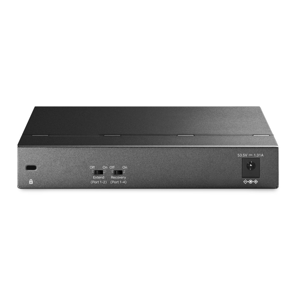 Produktbild för TP-Link TL-SG1006PP nätverksswitchar Ohanterad Gigabit Ethernet (10/100/1000) Strömförsörjning via Ethernet (PoE) stöd Grå