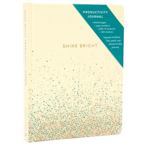 Chronicle Books Shine Bright Productivity Journal, Cream (häftad, eng)
