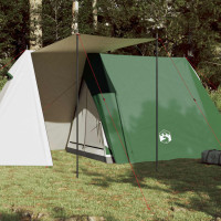 Miniatyr av produktbild för Campingtält 3 personer grön vattentätt