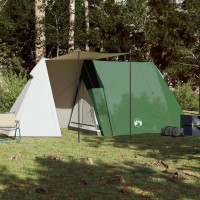Miniatyr av produktbild för Campingtält 3 personer grön vattentätt