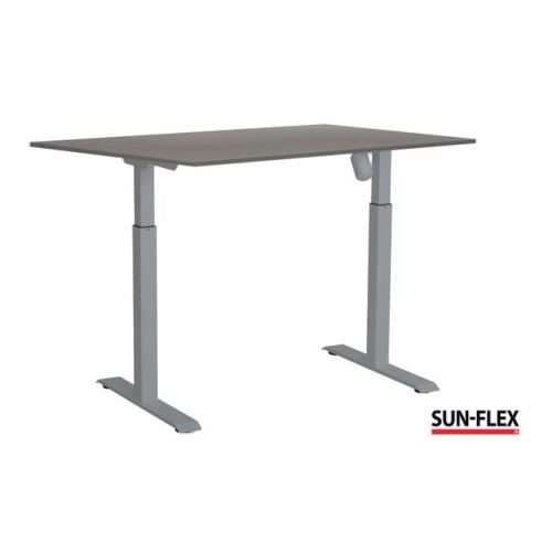 SUN-FLEX® Bord SUN-FLEX I höj/sänk 160x80 grå/grå