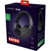 Produktbild för GXT 489 Fayzo Gamingheadset Eco Svart