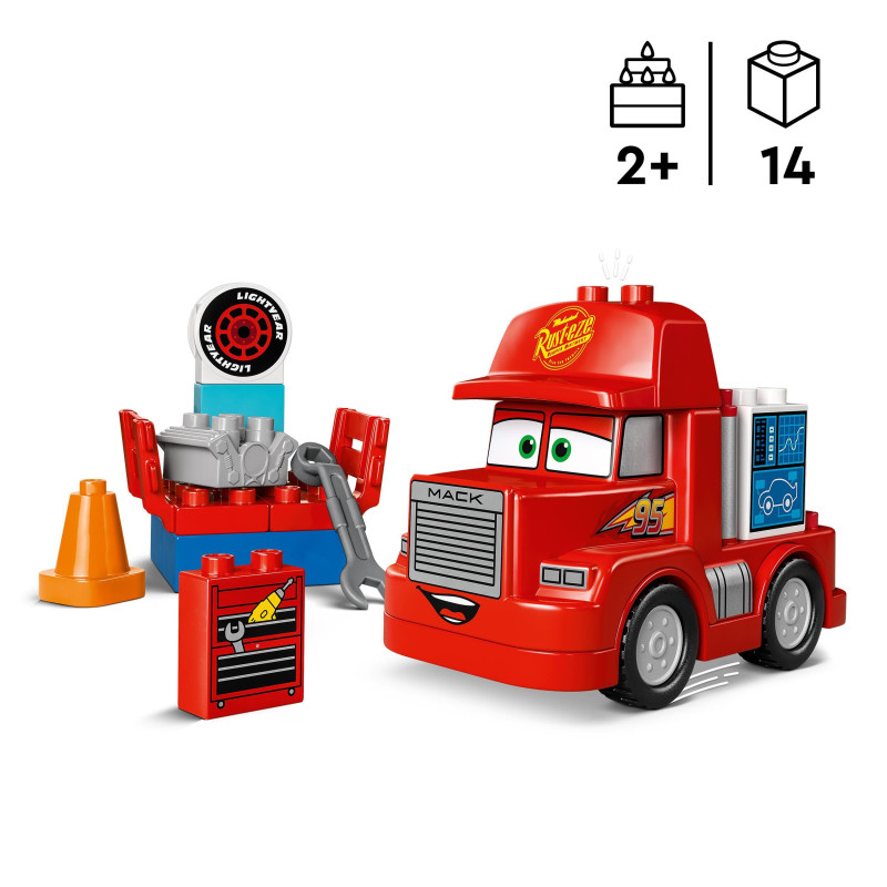 Produktbild för LEGO DUPLO Mack på tävlingen