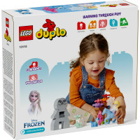 Miniatyr av produktbild för LEGO DUPLO Elsa och Bruni i den förtrollade skogen