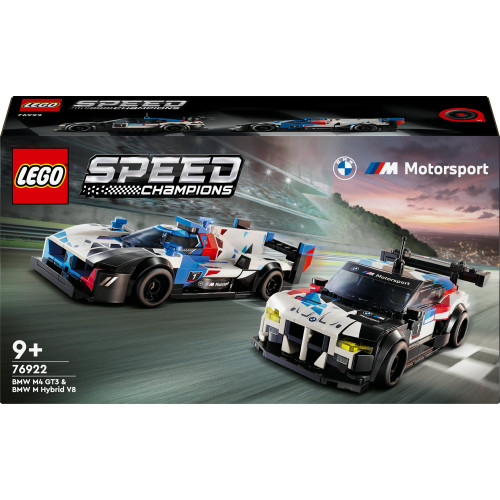 LEGO LEGO BMW M4 GT3 och BMW M Hybrid V8 racerbilar