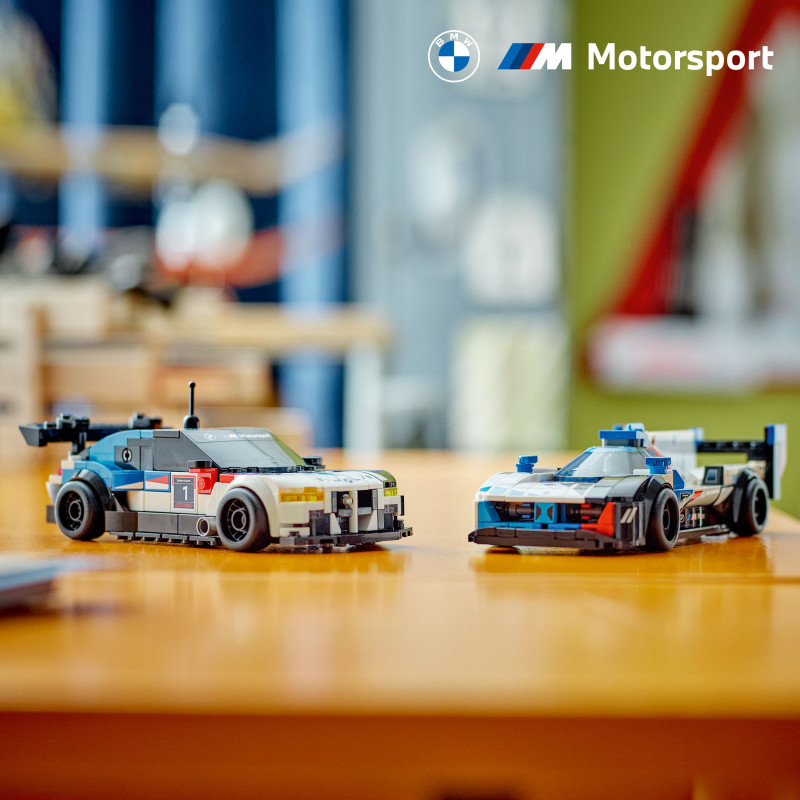 Produktbild för LEGO BMW M4 GT3 och BMW M Hybrid V8 racerbilar