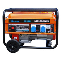 Produktbild för Extralink EX.30363 motorgenerator 2800 W 15 l Naturgas, Gasol (LPG), Bensin Svart, Orange