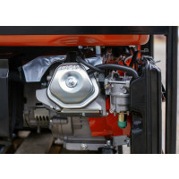 Produktbild för Extralink EX.30363 motorgenerator 2800 W 15 l Naturgas, Gasol (LPG), Bensin Svart, Orange