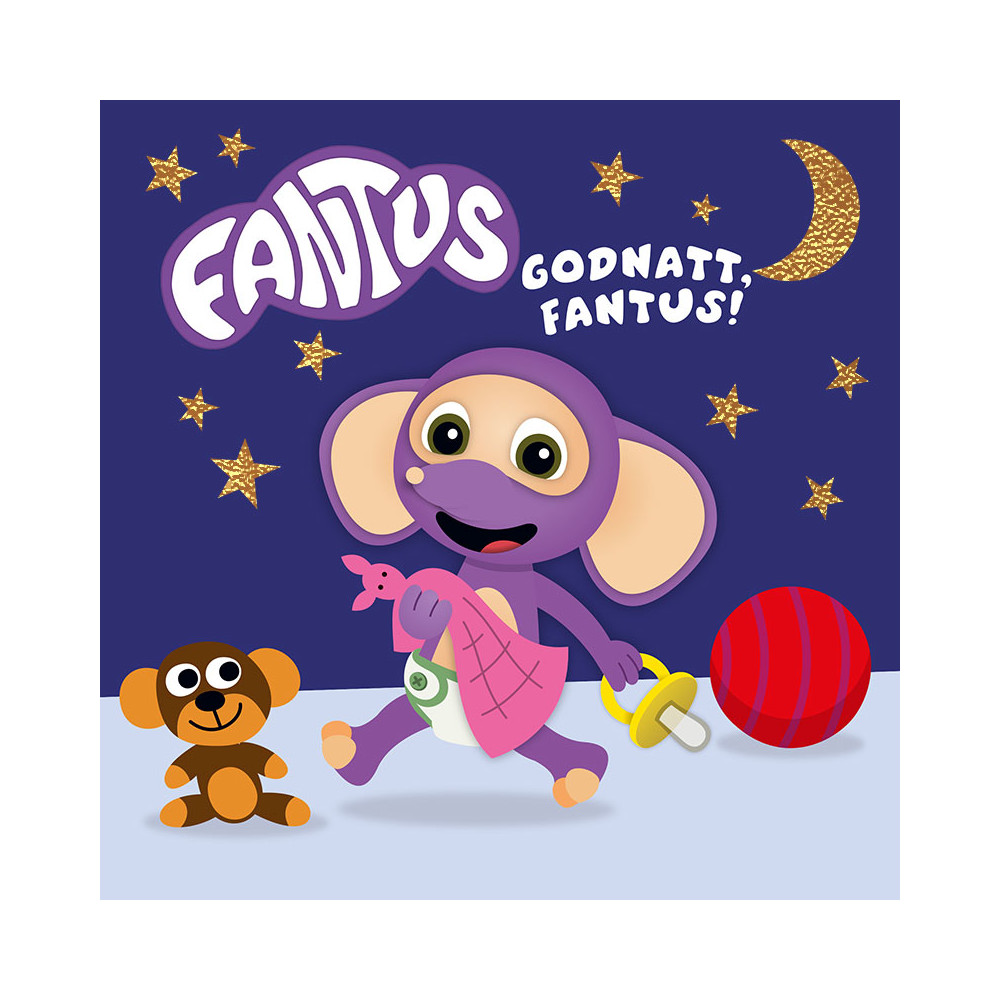 Produktbild för Godnatt, Fantus! (bok, board book)