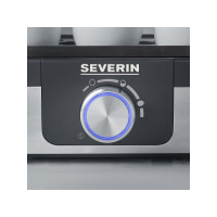 Produktbild för SEVERIN EK 3163 - äggkokare - borstat stål/svart