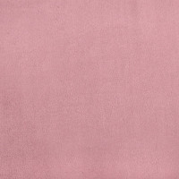 Produktbild för 3-sitssoffa med prydnadskuddar rosa 180 cm sammet