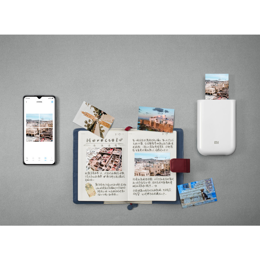 Produktbild för Xiaomi Mi - fotopapper - 20 ark - 50 x 76 mm