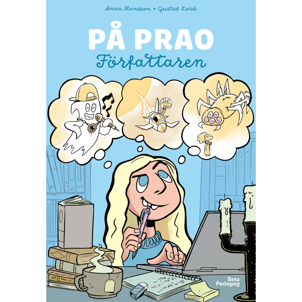 Produktbild för På prao. Författaren (inbunden)