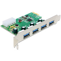 Produktbild för DeLOCK 89363 nätverkskort/adapters Intern USB 3.2 Gen 1 (3.1 Gen 1)