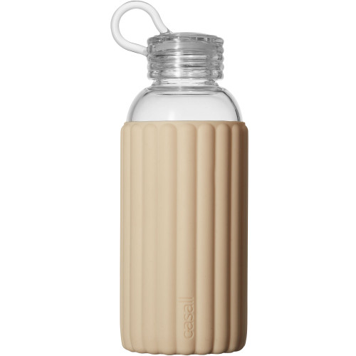 Casall Sthlm Glass Bottle 0,5l Light Sand
