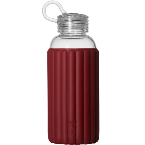 Casall Sthlm Glass Bottle 0,5l Sienna Red