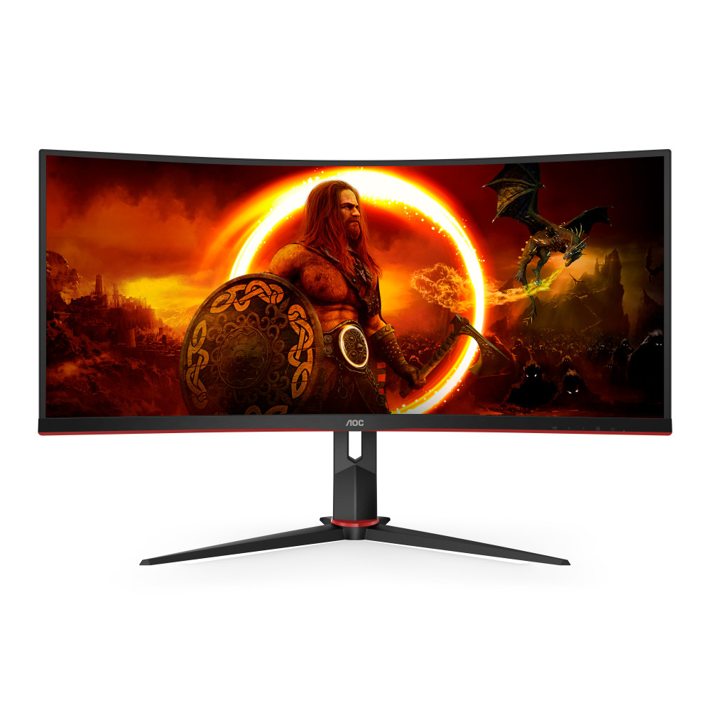 Produktbild för AOC Gaming CU34G2XP/BK - LED-skärm - böjd - 34" - HDR
