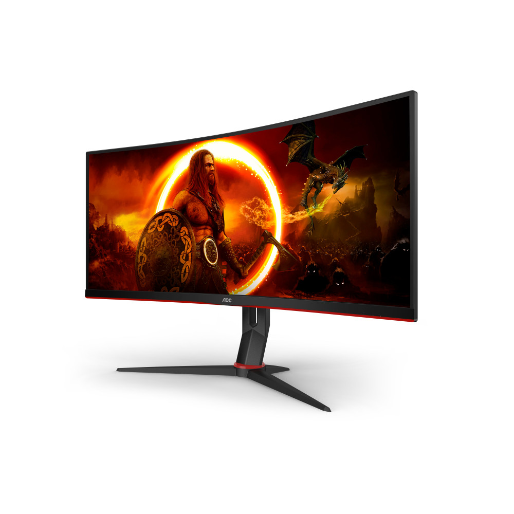 Produktbild för AOC Gaming CU34G2XP/BK - LED-skärm - böjd - 34" - HDR