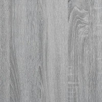 Produktbild för Tvättställsskåp grå sonoma 60x33x60 cm konstruerat trä