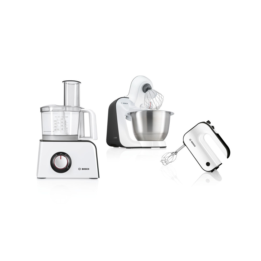 Produktbild för Bosch MFQ4020 mixer Handmixer 450 W Antracit, Vit