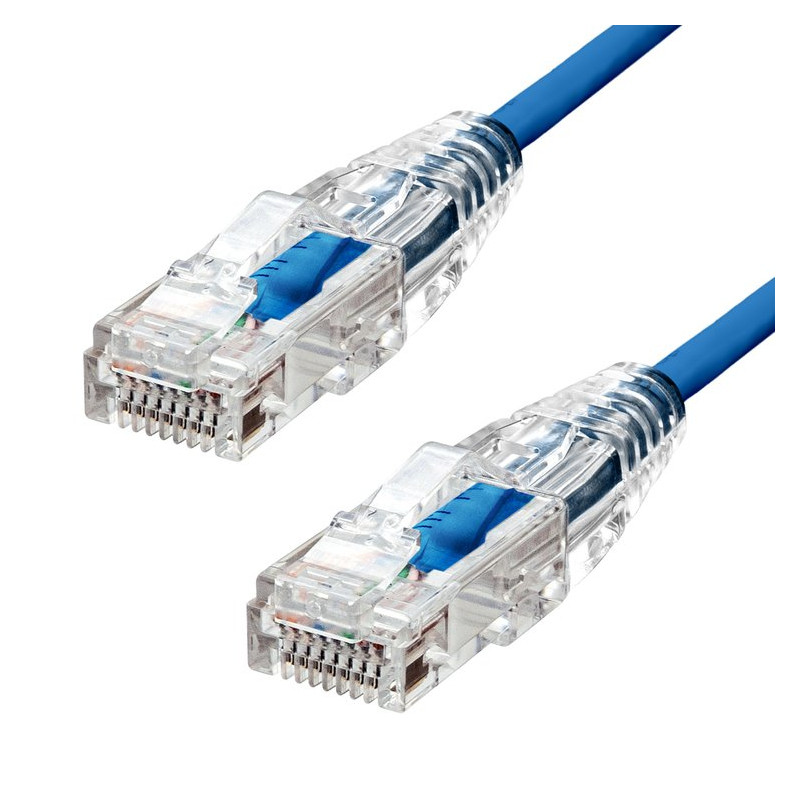 Produktbild för ProXtend S-6AUTP-01BL nätverkskablar Blå 1 m Cat6a U/UTP (UTP)