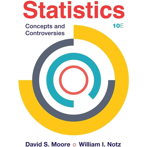 David S. Moore Statistics: Concepts and Controversies (häftad, eng)