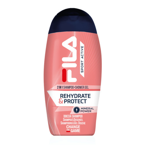 FILA Shampoo & Showergel 2in1 Rehydrate & Protect 250 ml