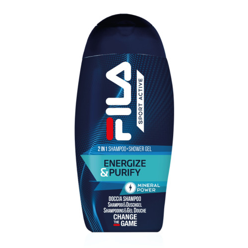FILA Shampoo & Showergel 2in1 Energize & Purify 250 ml