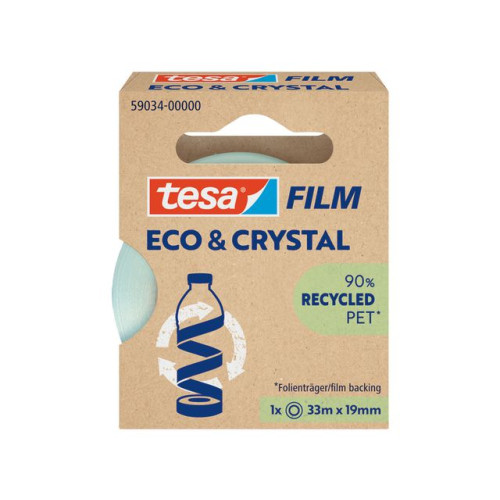 tesa Dokumenttejp TESA Eco&Crystal 19mmx33m