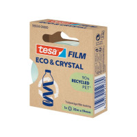 Produktbild för Dokumenttejp TESA Eco&Crystal 19mmx33m