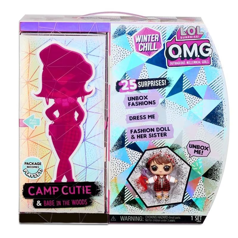 Produktbild för Surprise OMG Winter Chill Camp