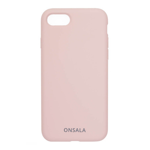 ONSALA Mobilskal Silikon Sand Pink iPhone 6/7/8/SE