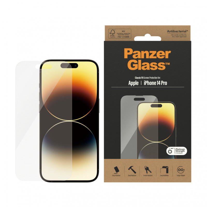 Produktbild för PanzerGlass Classic Fit Apple iPhone 20 Genomskinligt skärmskydd 1 styck