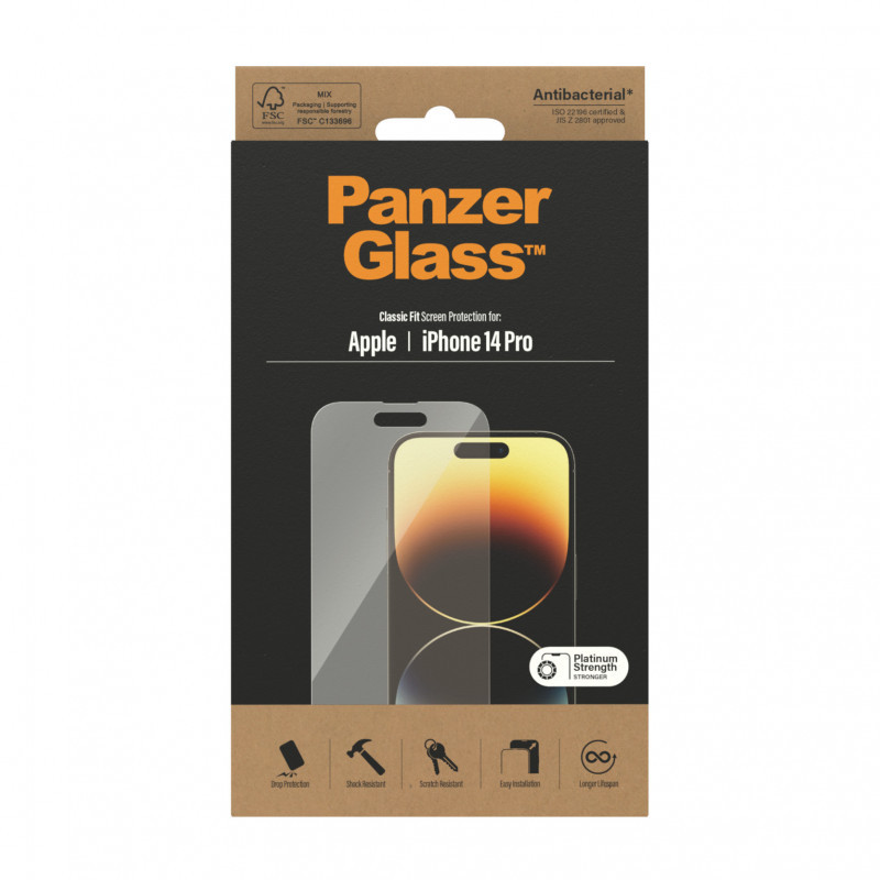 Produktbild för PanzerGlass Classic Fit Apple iPhone 20 Genomskinligt skärmskydd 1 styck