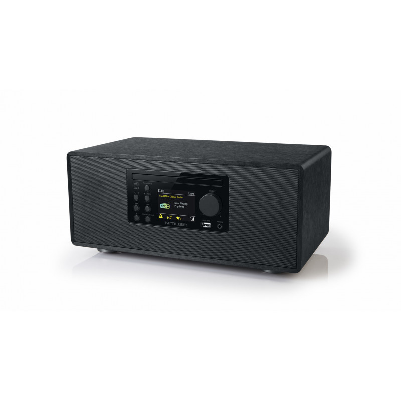 Produktbild för Muse M-695DBT hemmaljudsystem Hemmaljud mikrosystem 60 W Svart