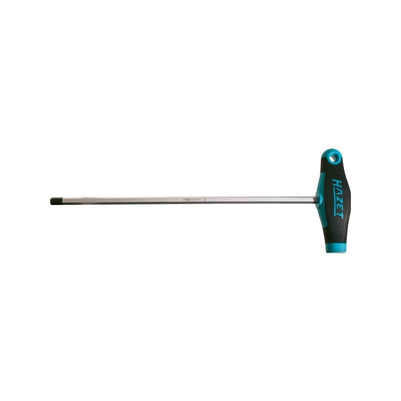 Produktbild för Hazet HAZET Workshop Skruvmejsel med sexkantig hylsa Nyckelbredd: 7 mm Bladlängd: 200 mm Mått, längd: 234 mm