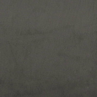 Produktbild för Bäddsoffa 2-sits med två kuddar mörkgrå sammet