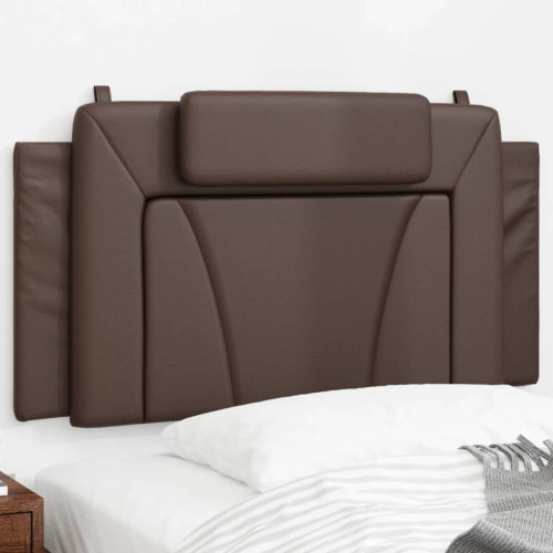 vidaXL Headboard Cushion "Viana" Brown 100 cm Faux Leather
