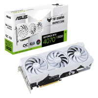 Produktbild för ASUS TUF Gaming TUF-RTX4070TIS-O16G-WHITE-GAMING NVIDIA GeForce RTX 4070 Ti SUPER 16 GB GDDR6X