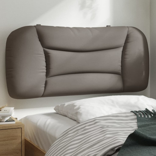 vidaXL Headboard Cushion "Hvar" Taupe 90 cm Fabric